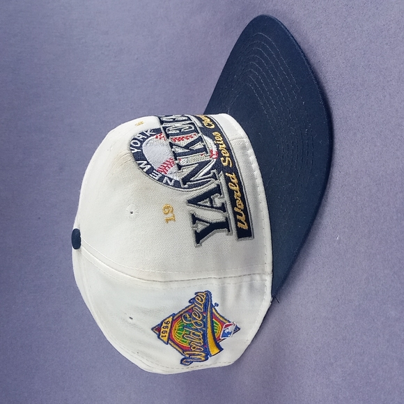 VINTAGE 1996 MLB NYC YANKEES World Series Champs Embroidered Hat